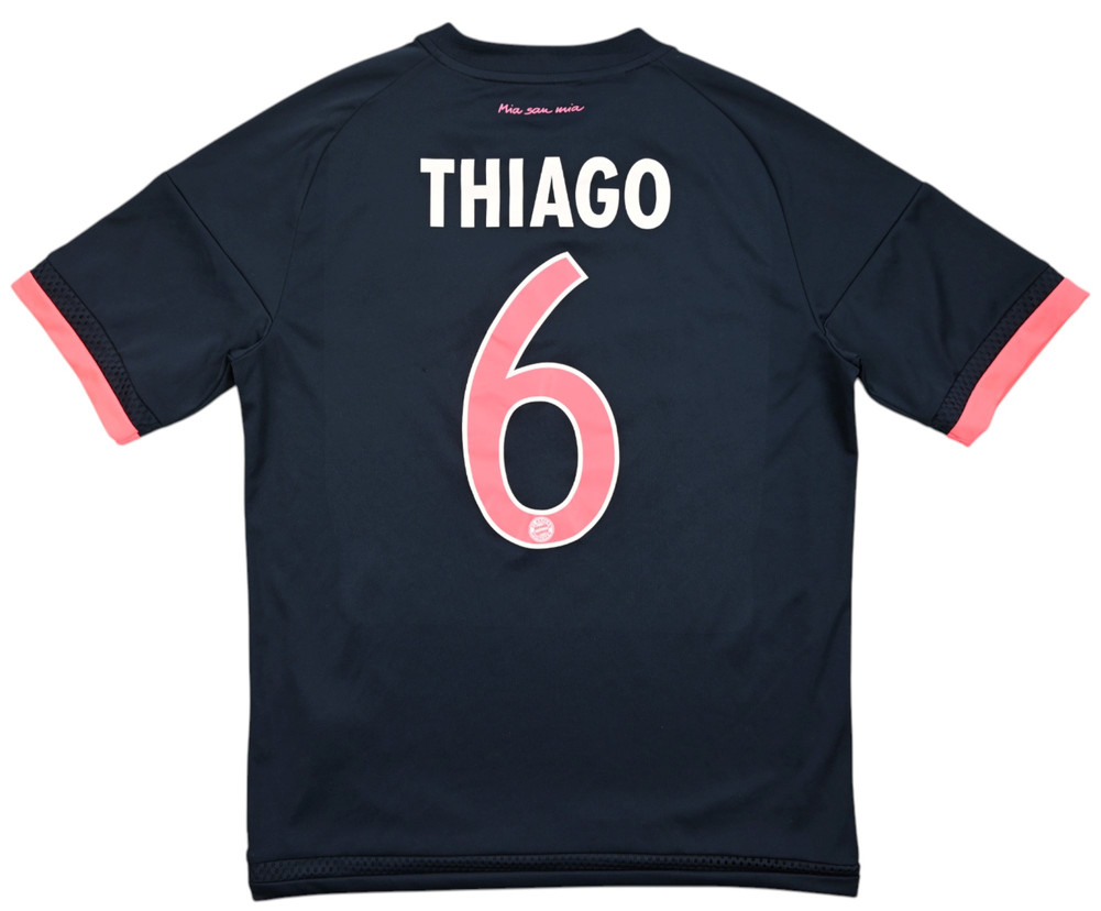 2015-16 BAYERN MUNCHEN *THIAGO* KOSZULKA XL. BOYS