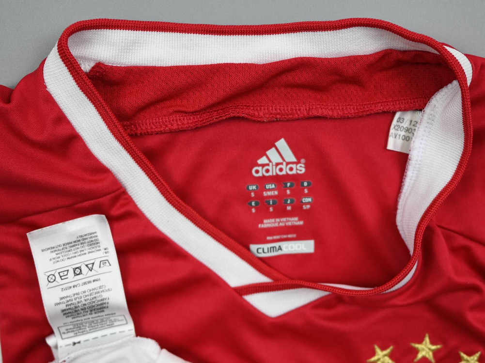 2012-13 AJAX AMSTERDAM SHIRT S