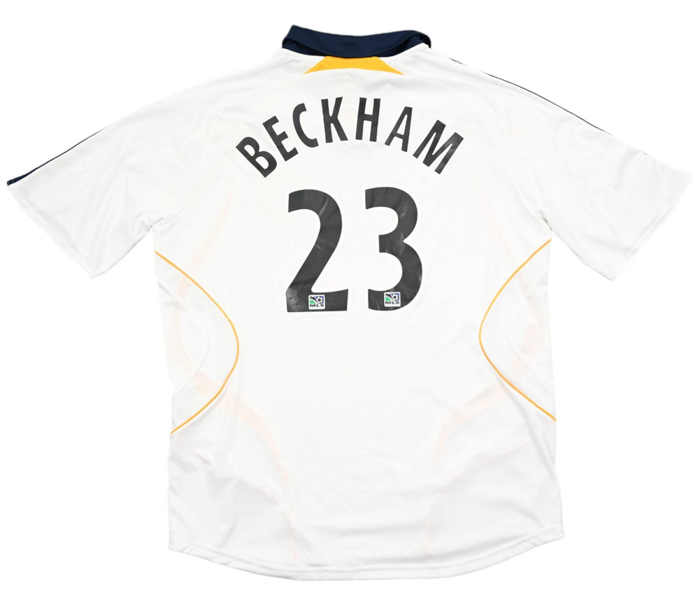 2007-08 LOS ANGELES GALAXY *BECKHAM* SHIRT XL