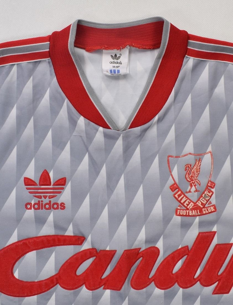 1989-91 LIVERPOOL SHIRT M