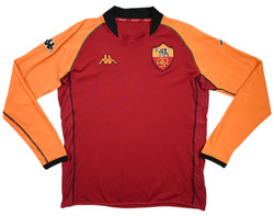 2002-03 AS ROMA LONGSLEEVE KOSZULKA XL