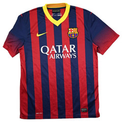 2013-14 FC BARCELONA *MESSI* SHIRT M