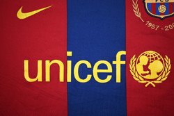 2007-08 BARCELONA *RONALDINHO* SHIRT XL