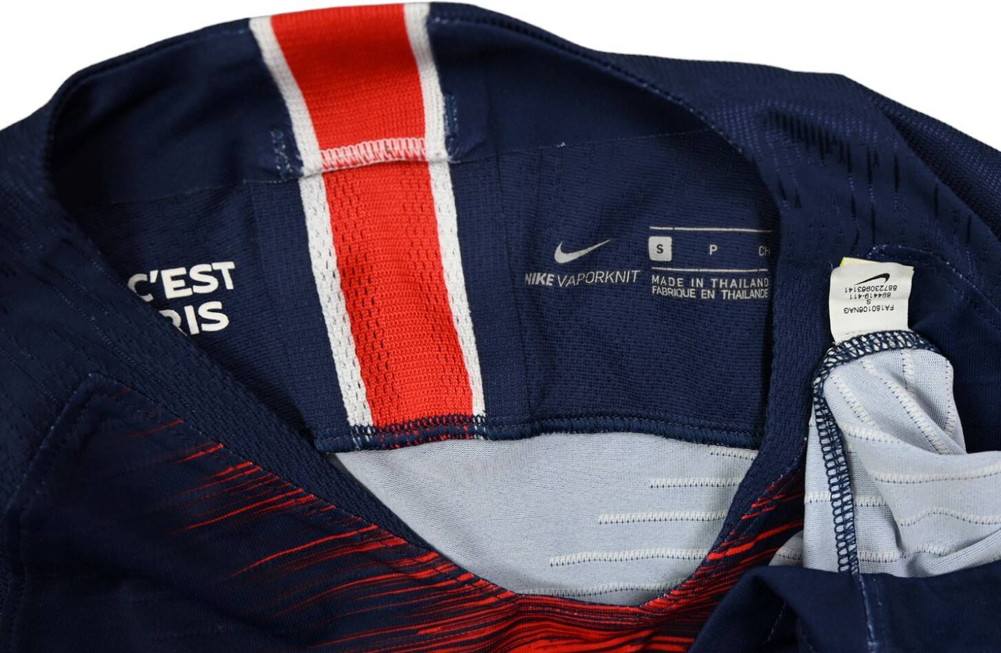 2018-19 PARIS SAINT-GERMAIN VAPORKNIT PLAYER ISSUE SHIRT S
