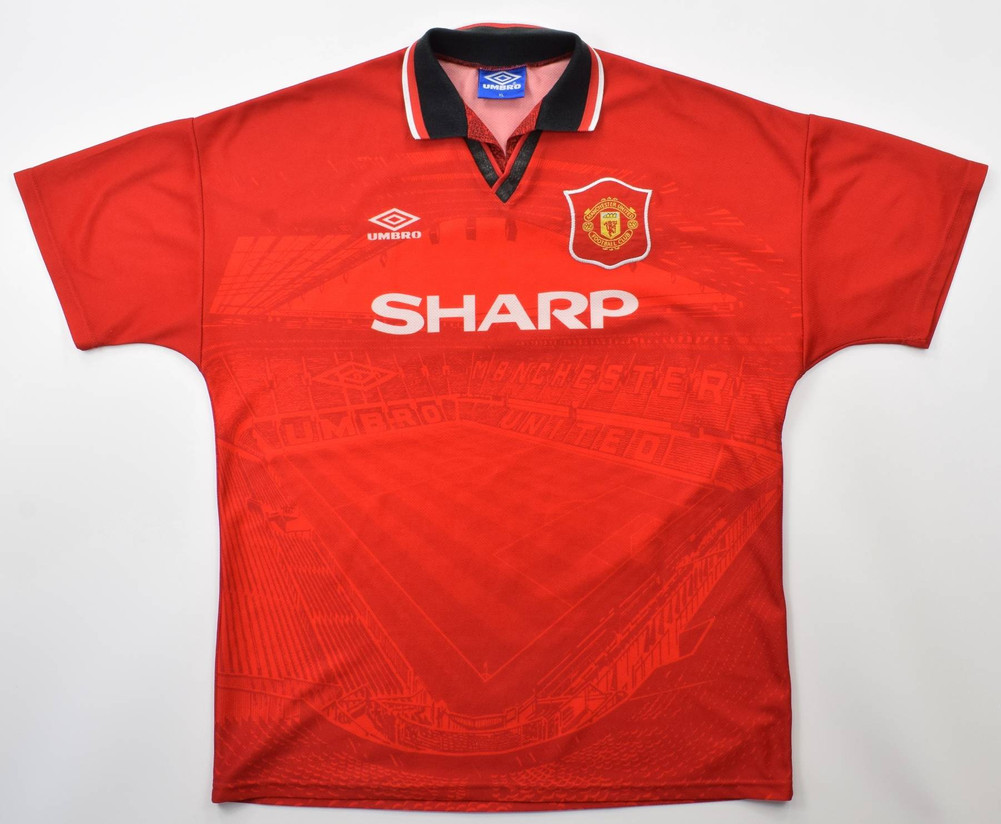 1994-96 MANCHESTER UNITED *CANTONA* KOSZULKA XL