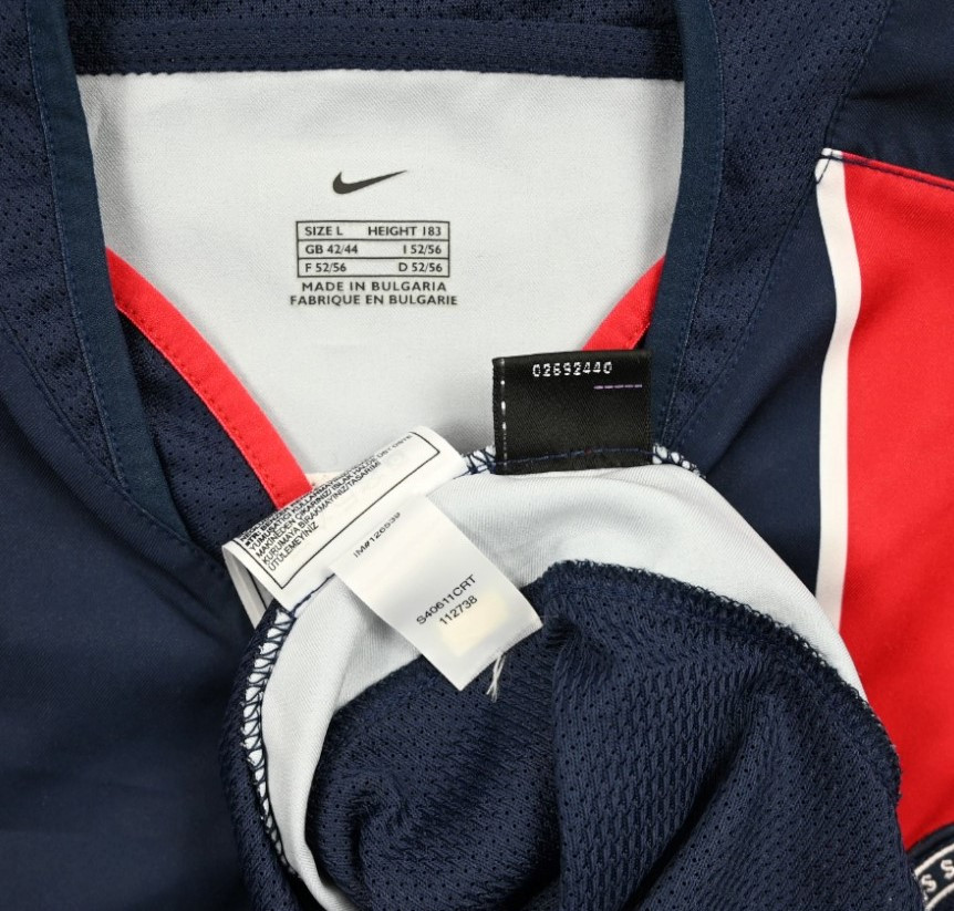 2003-04 PARIS SAINT-GERMAIN SHIRT L