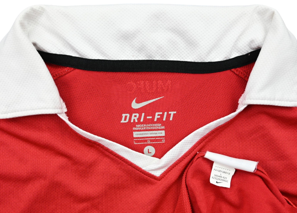 2010-11 MANCHESTER UNITED *EVRA* SHIRT L