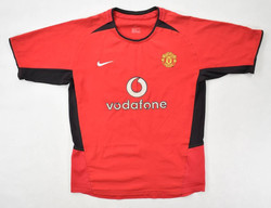 2002-04 MANCHESTER UNITED SHIRT L. BOYS