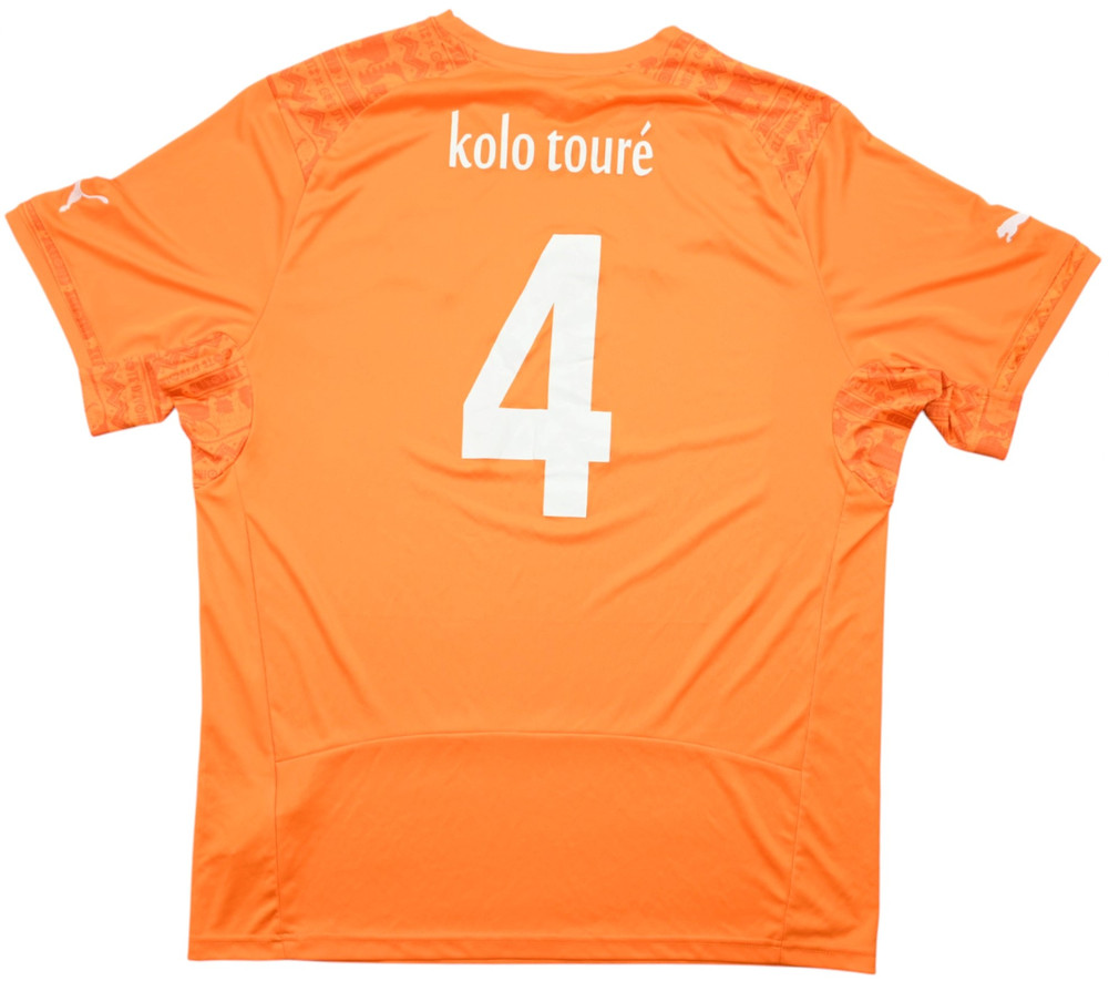 2014-15 IVORY COAST *KOLO TOURE* SHIRT XL