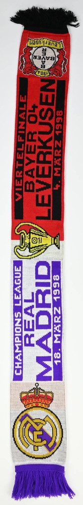 BAYER 04 LEVERKUSEN CHAMPIONS LEAGUE / REAL MADRID VIERTELFINALE 18.03.1998 SZALIK
