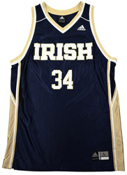 NOTRE DAME FIGHTING IRISH BASKETBALL SHIRT L