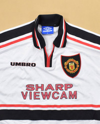 1997-99 MANCHESTER UNITED *BECKHAM* SHIRT M