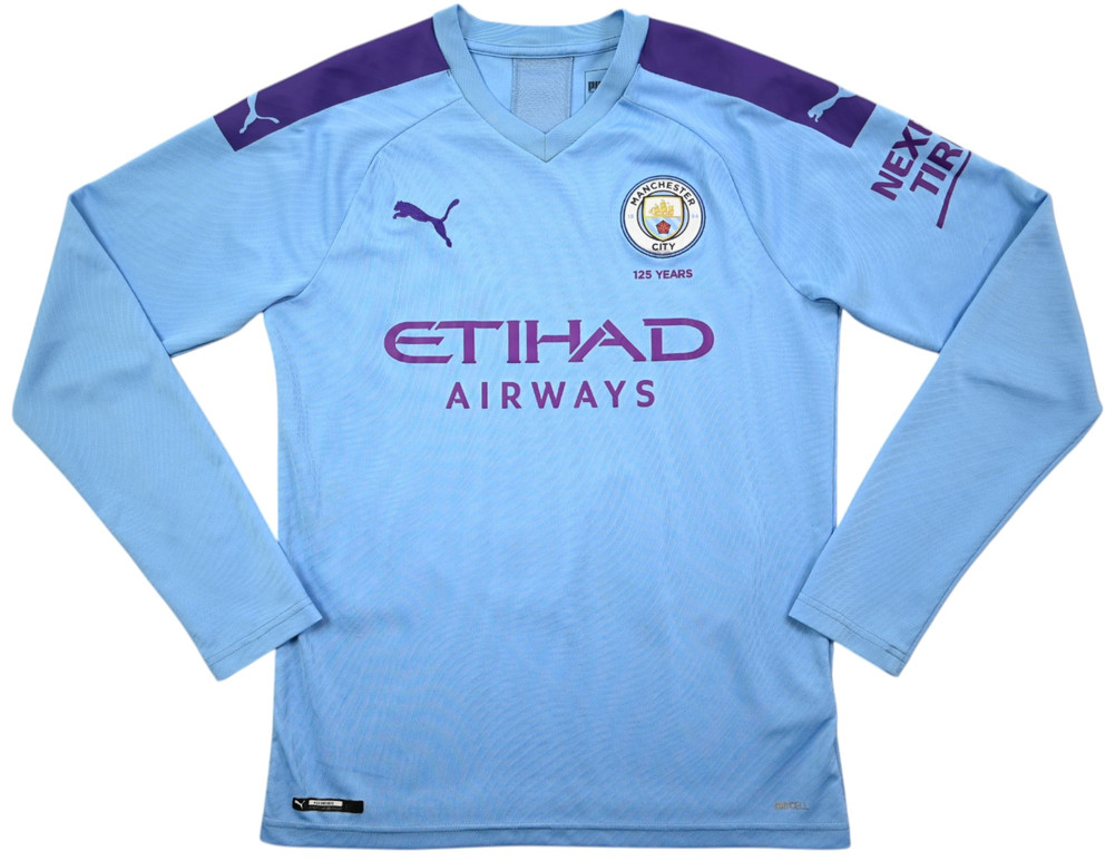 2019-20 MANCHESTER CITY *KUN AGUERO* LONGSLEEVE SHIRT S