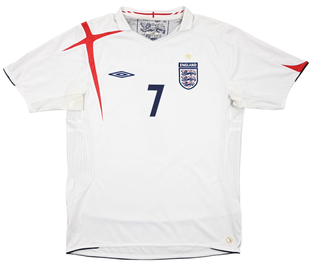 2005-07 ENGLAND *BECKHAM* KOSZULKA XL
