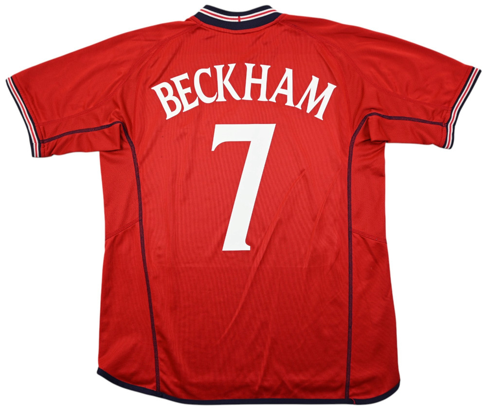 2002-04 ENGLAND *BECKHAM* KOSZULKA L