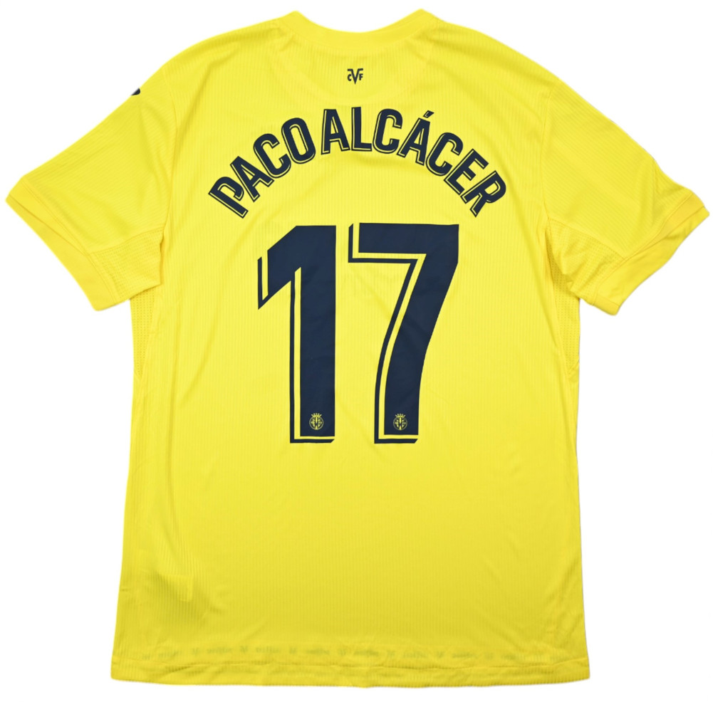 2020-21 VILLARREAL *PACO ALCACER* SHIRT XL