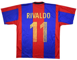 1998-00 BARCELONA *RIVALDO* SHIRT S