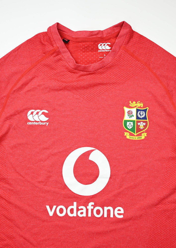 BRITISH AND IRISH LIONS RUGBY SHIRT L
