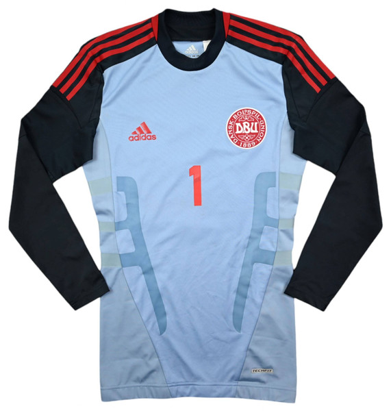 2012-13 DENMARK TECHFIT PLAYER ISSUE GK LONGSLEEVE M
