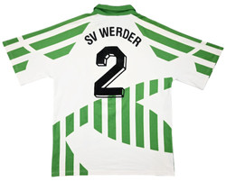 1994-95 WERDER BREMEN #2 SHIRT XL