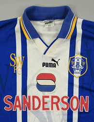 1995-97 SHEFFIELD WEDNESDAY SHIRT L
