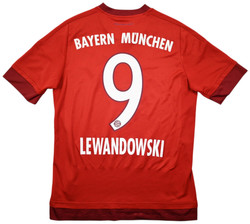 2015-16 BAYERN MUNCHEN *LEWANDOWSKI* SHIRT XL. BOYS
