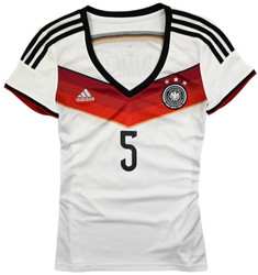 2014-15 GERMANY *HUMMELS* SHIRT WOMENS S