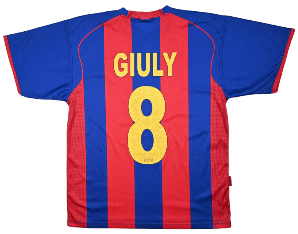 2005-06 FC BARCELONA *GIULY* KOSZULKA S