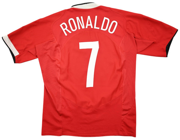 2004-06 MANCHESTER UNITED *RONALDO* KOSZULKA L