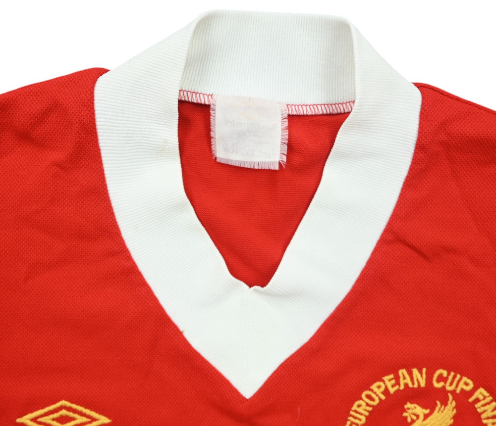 1981-82 LIVERPOOL EUROPEAN CUP FINAL SHIRT S