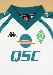 2000-01 WERDER BREMEN *BODE* KOSZULKA S