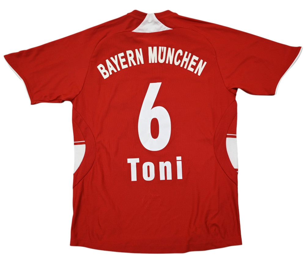 2007-08 BAYERN MUNCHEN *TONI* SHIRT L. BOYS