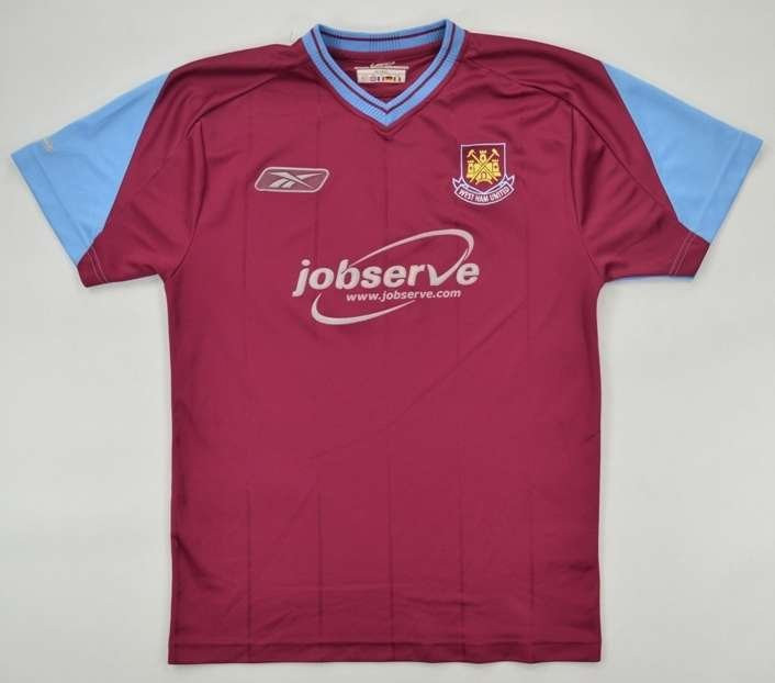 2003-05 WEST HAM UNITED KOSZULKA XS