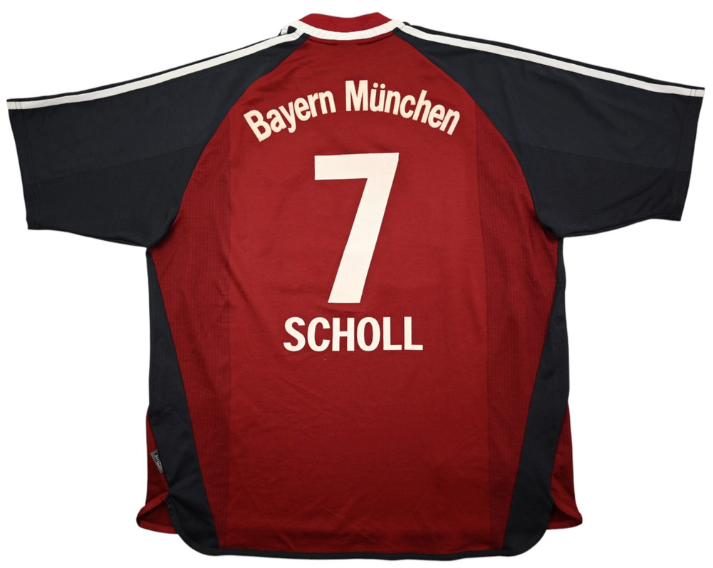 2001-02 BAYERN MUNCHEN *SCHOLL* SHIRT XL