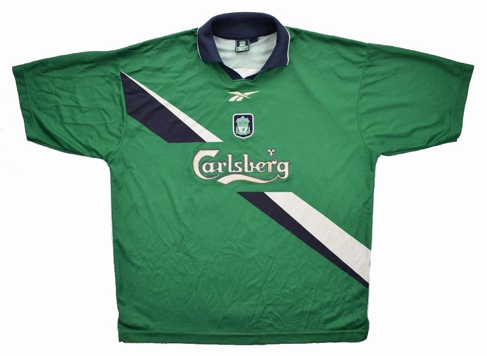 1999-00 LIVERPOOL *CAMARA* SHIRT XXL