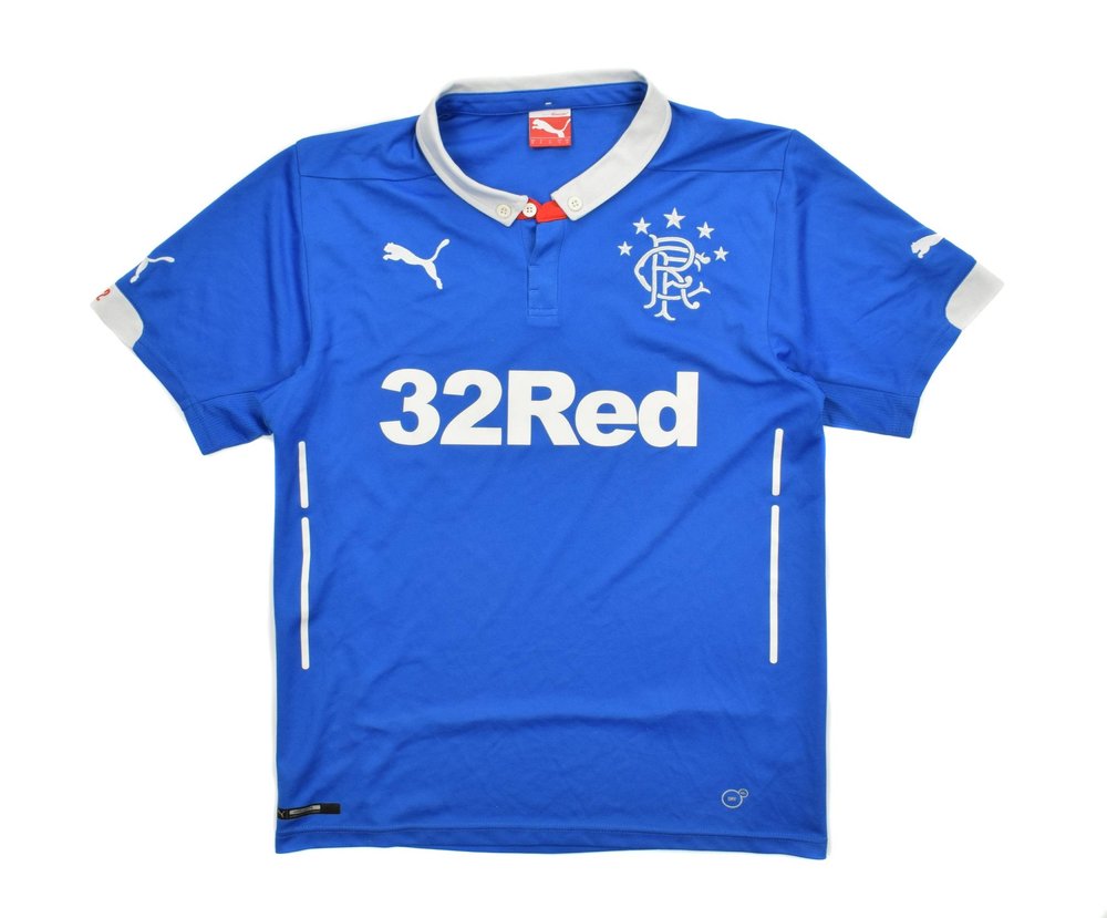 2014-15 GLASGOW RANGERS SHIRT S