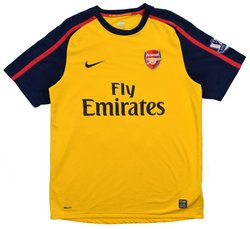 2008-09 ARSENAL LONDON *ANFIELD 89* SHIRT L