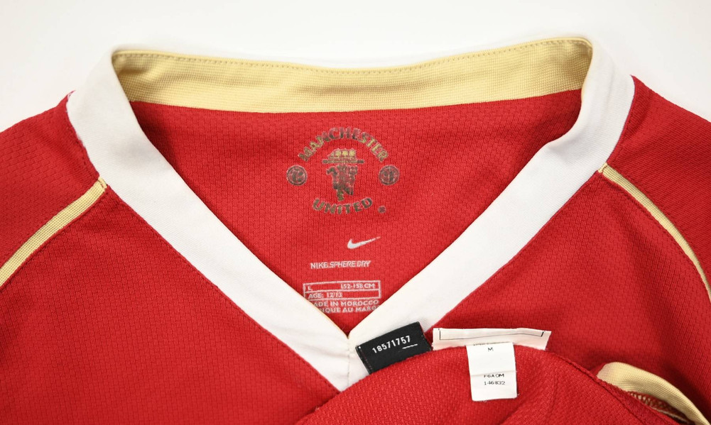 2006-07 MANCHESTER UNITED KOSZULKA L.BOYS