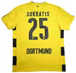 2017-18 BORUSSIA DORTMUND *SOKRATIS* SHIRT XL