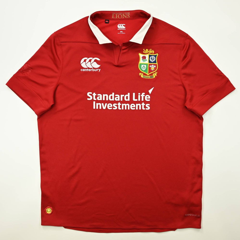 BRITISH AND IRISH LIONS RUGBY SHIRT XXL