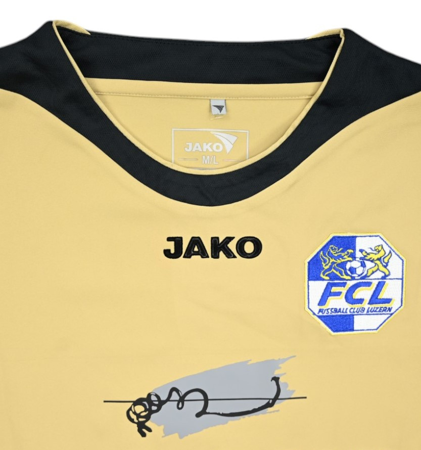 2005-06 FC LUZERN *CALAPES* MATCH ISSUE SHIRT M/L