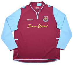 2012-13 WEST HAM UNITED LONGSLEEVE XL. BOYS / S