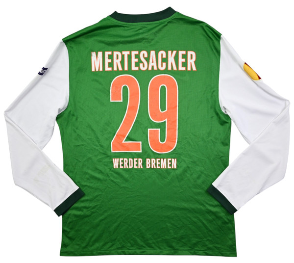 2009-10 WERDER BREMEN *MERTERSACKER* PLAYER ISSUE LONGSLEEVE KOSZULKA XL