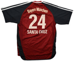 2001-02 BAYERN MUNCHEN *SANTA CRUZ* SHIRT XL. BOYS/S
