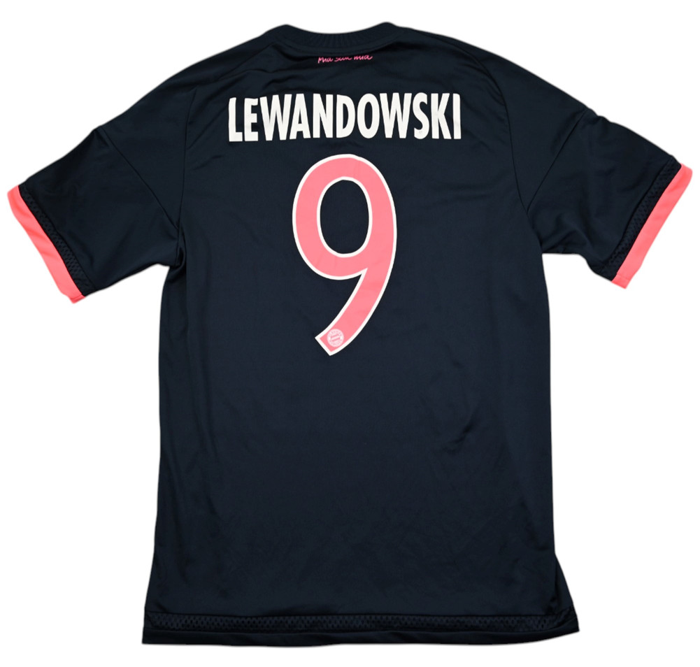 2015-16 BAYERN MUNCHEN *LEWANDOWSKI* KOSZULKA S