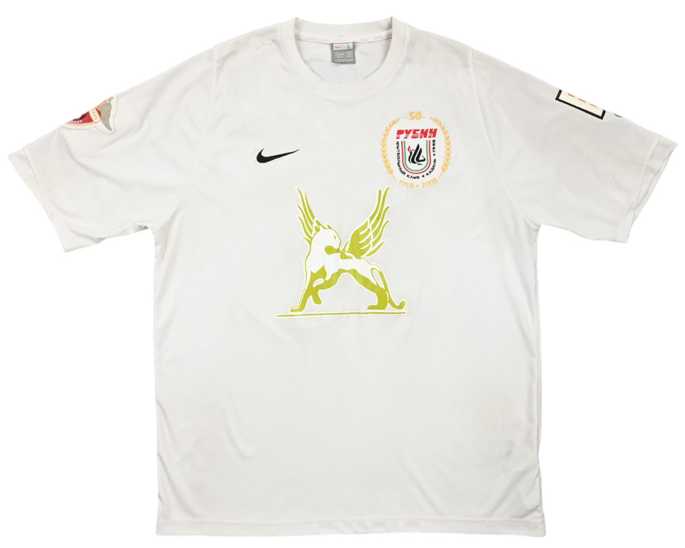 2008 RUBIN KAZAN *VASILYEV* PLAYER ISSUE KOSZULKA L