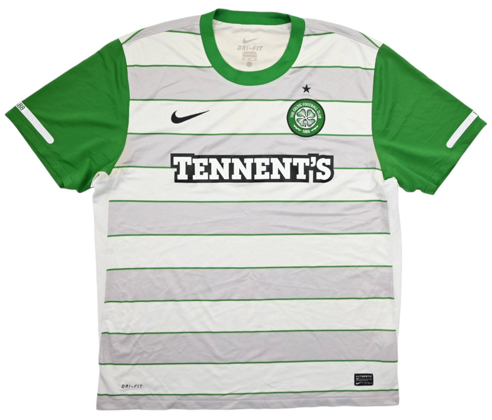 2011-12 CELTIC GLASGOW SHIRT XL