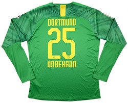 2019-20 BORUSSIA DORTMUND *UNBEHAUN* GOALKEEPER LOGNSLEEVE SHIRT XL