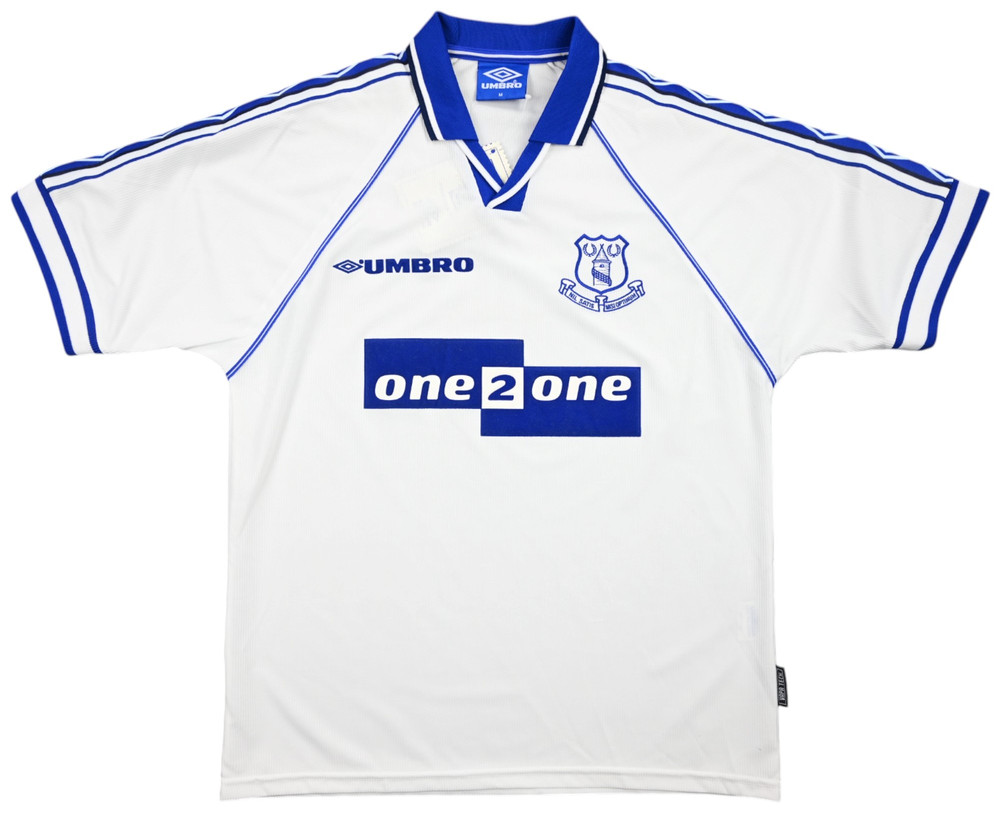 1998-99 EVERTON SHIRT M