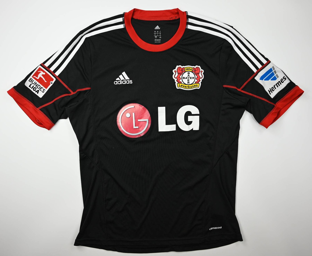 2013-14 BAYER LEVERKUSEN *SAM* MATCH ISSUE SHIRT L
